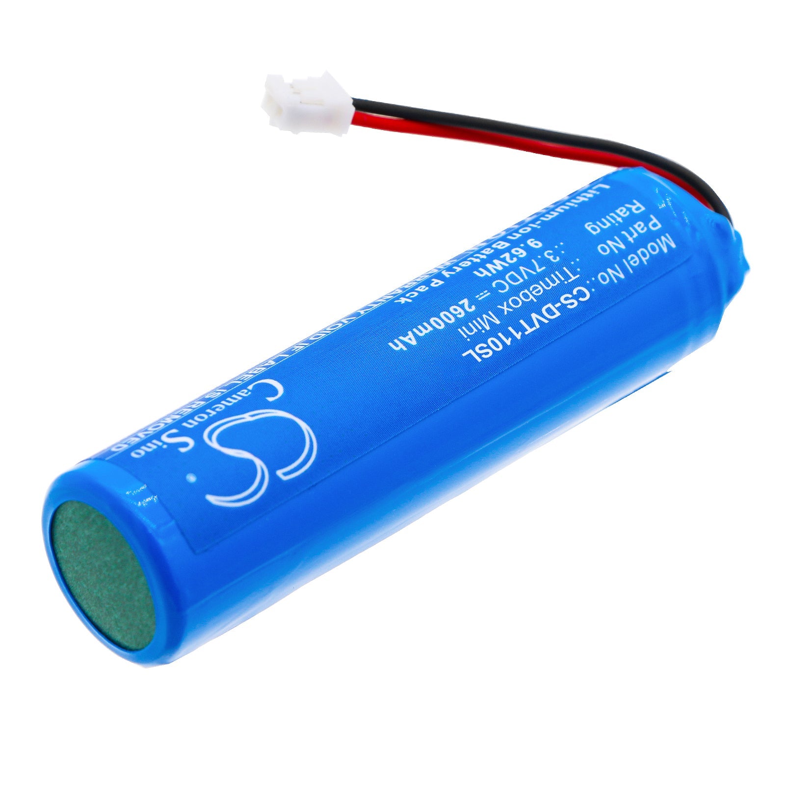 Li-ion, Speaker Battery fits Divoom Timebox Mini, Timebox-mini, 3.7V, 2600mAh Speaker Cameron Sino Technology Limited