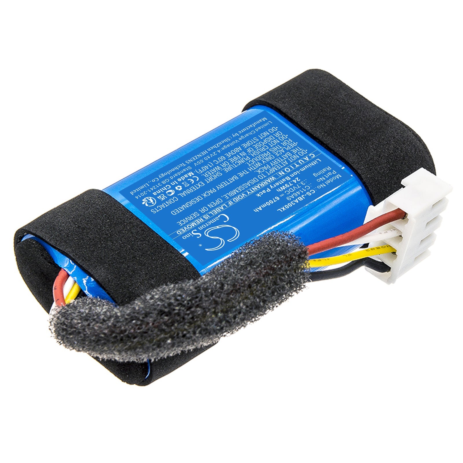 Li-ion, Speaker Battery fits Jbl Authentics 300, 3.7V, 6700mAh Speaker Cameron Sino Technology Limited