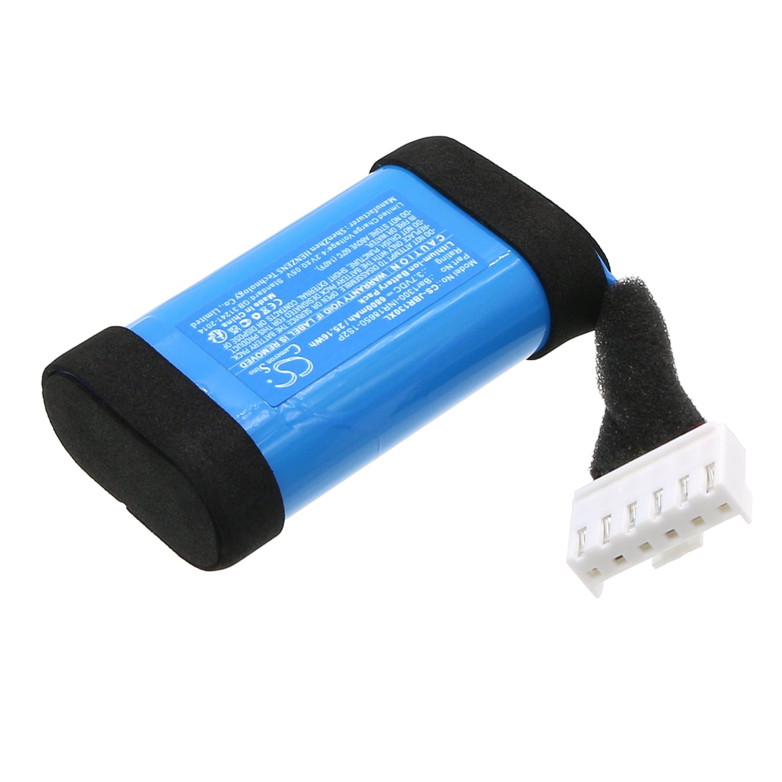 Li-ion, Speaker Battery fits Jbl Bar 1000, Bar 1300, 3.7V, 6800mAh Speaker Cameron Sino Technology Limited