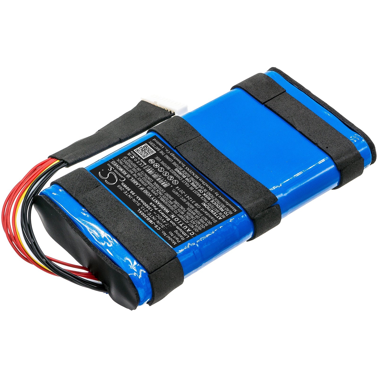 Li-ion, Speaker Battery fits Jbl Boombox 2, 7.4V, 13500mAh Speaker Cameron Sino Technology Limited