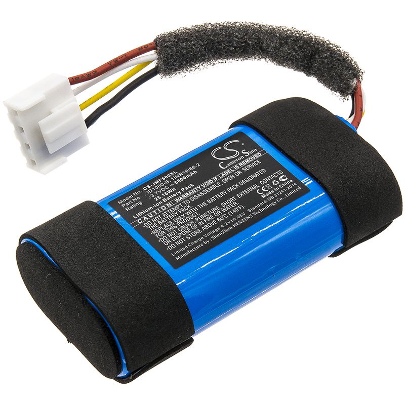 Li-ion Speaker Battery fits Jbl, Flip 5, Jblflip5whtam 3.7V, 6800mAh Speaker Cameron Sino Technology Limited