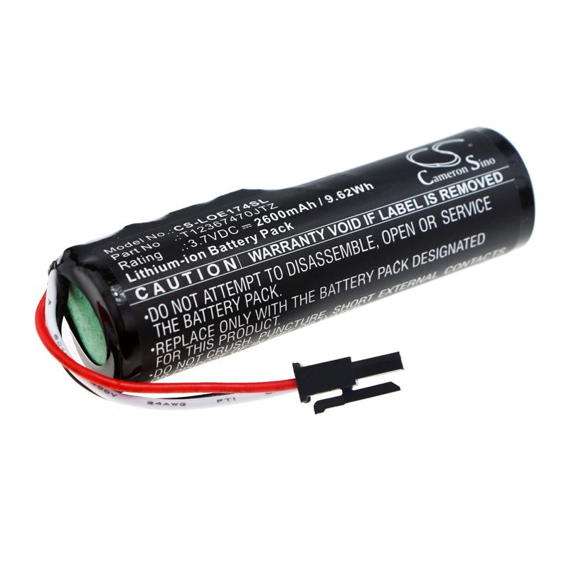 Li-ion Speaker Battery fits Logitech, 1749lz0psas8, 884-000741 3.7V, 2600mAh Speaker Cameron Sino Technology Limited