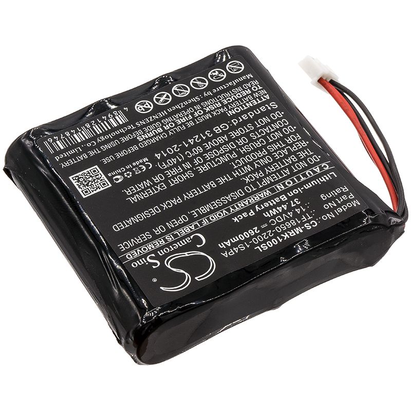 Li-ion Speaker Battery Fits Marshall, Kilburn 14.4v, 2600mah Speaker Cameron Sino Technology Limited
