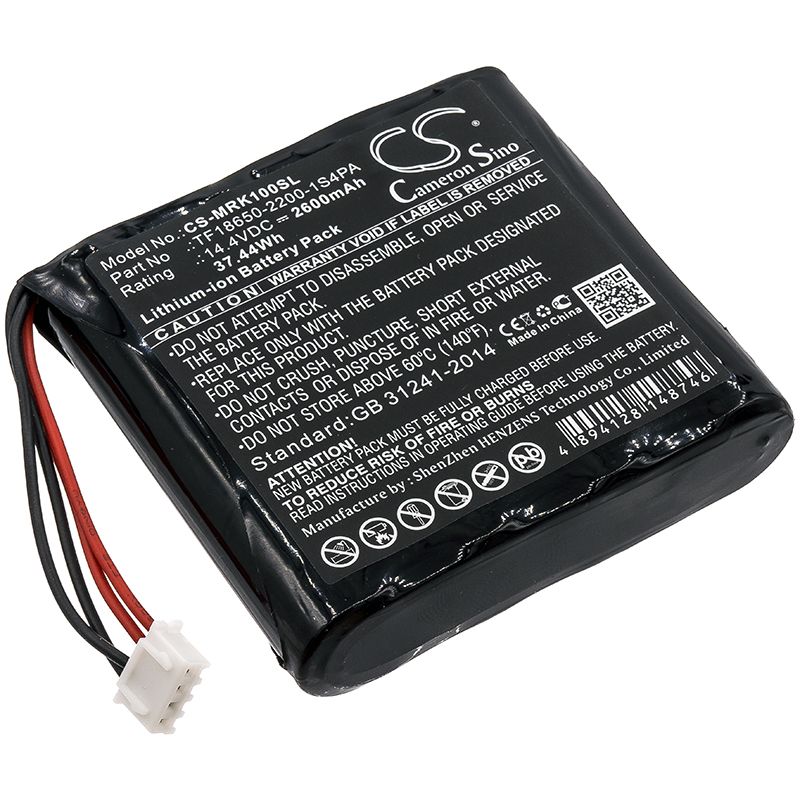 Li-ion Speaker Battery Fits Marshall, Kilburn 14.4v, 2600mah Speaker Cameron Sino Technology Limited