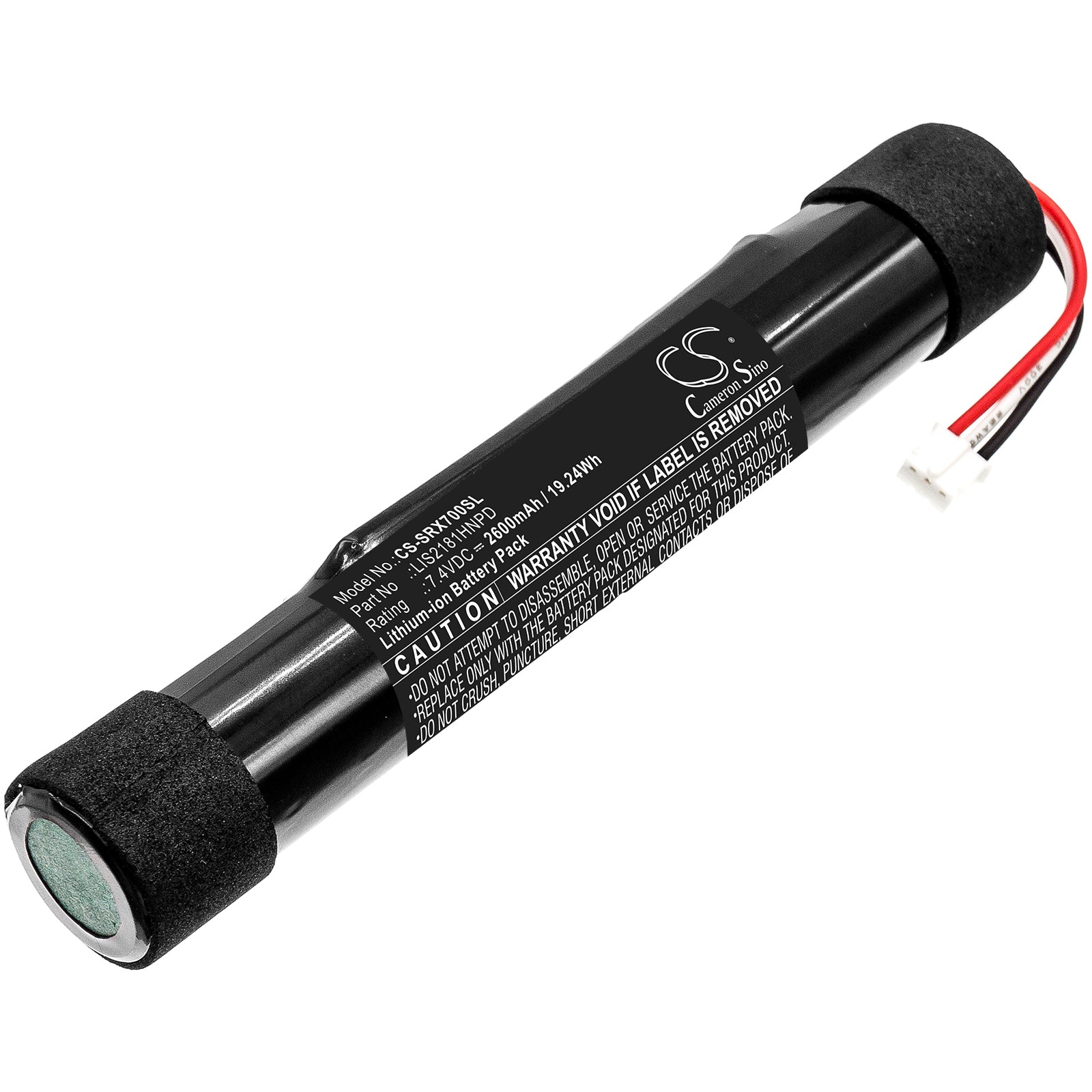 Li-ion Speaker Battery fits Sony, Srs-x7 7.4V, 2600mAh Speaker Cameron Sino Technology Limited