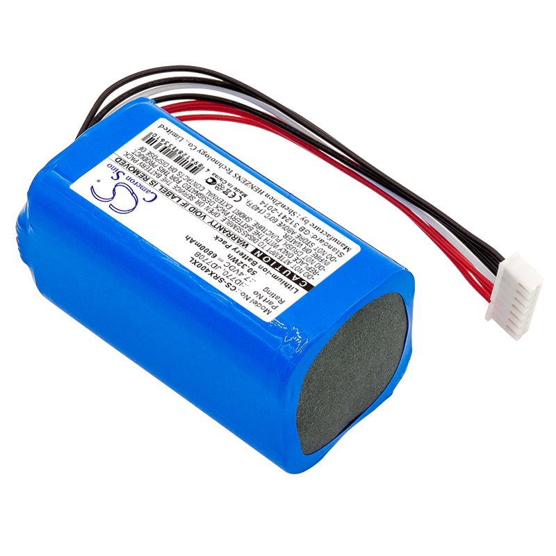 Li-ion Speaker Battery fits Sony, Srs-xb40 7.4V, 6800mAh Speaker Cameron Sino Technology Limited