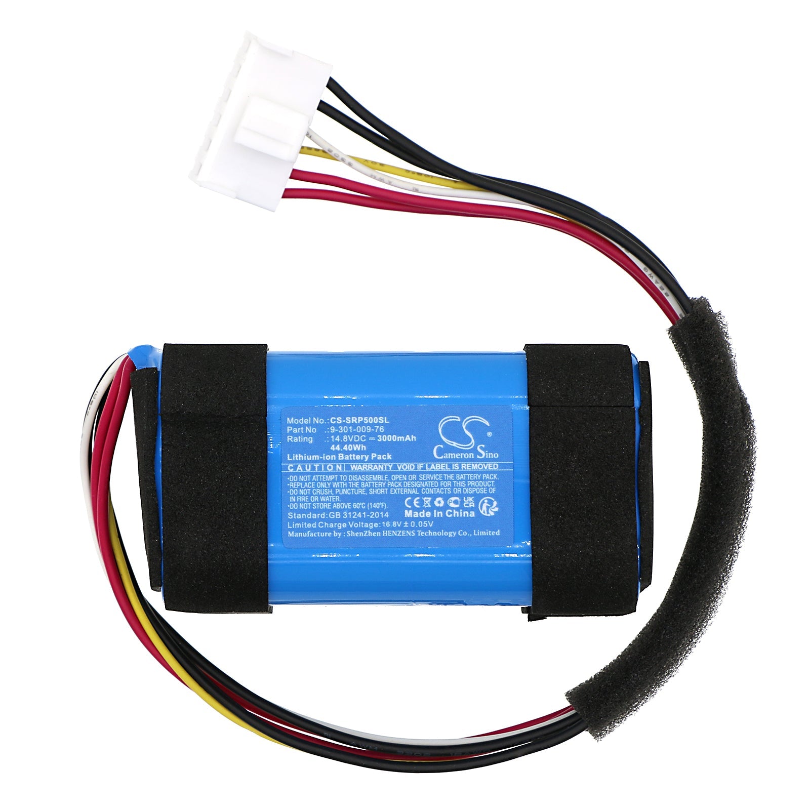 Li-ion, Speaker Battery fits Sony Srs-xp500, Srs-xp500b, 14.8V, 3000mAh Speaker Cameron Sino Technology Limited