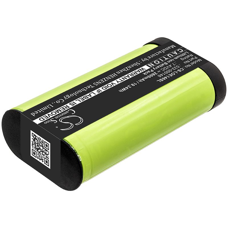 Li-ion Speaker Speaker Battery fits Logitech, 084-000845, 984-001362 7.4V, 2600mAh Speaker Cameron Sino Technology Limited