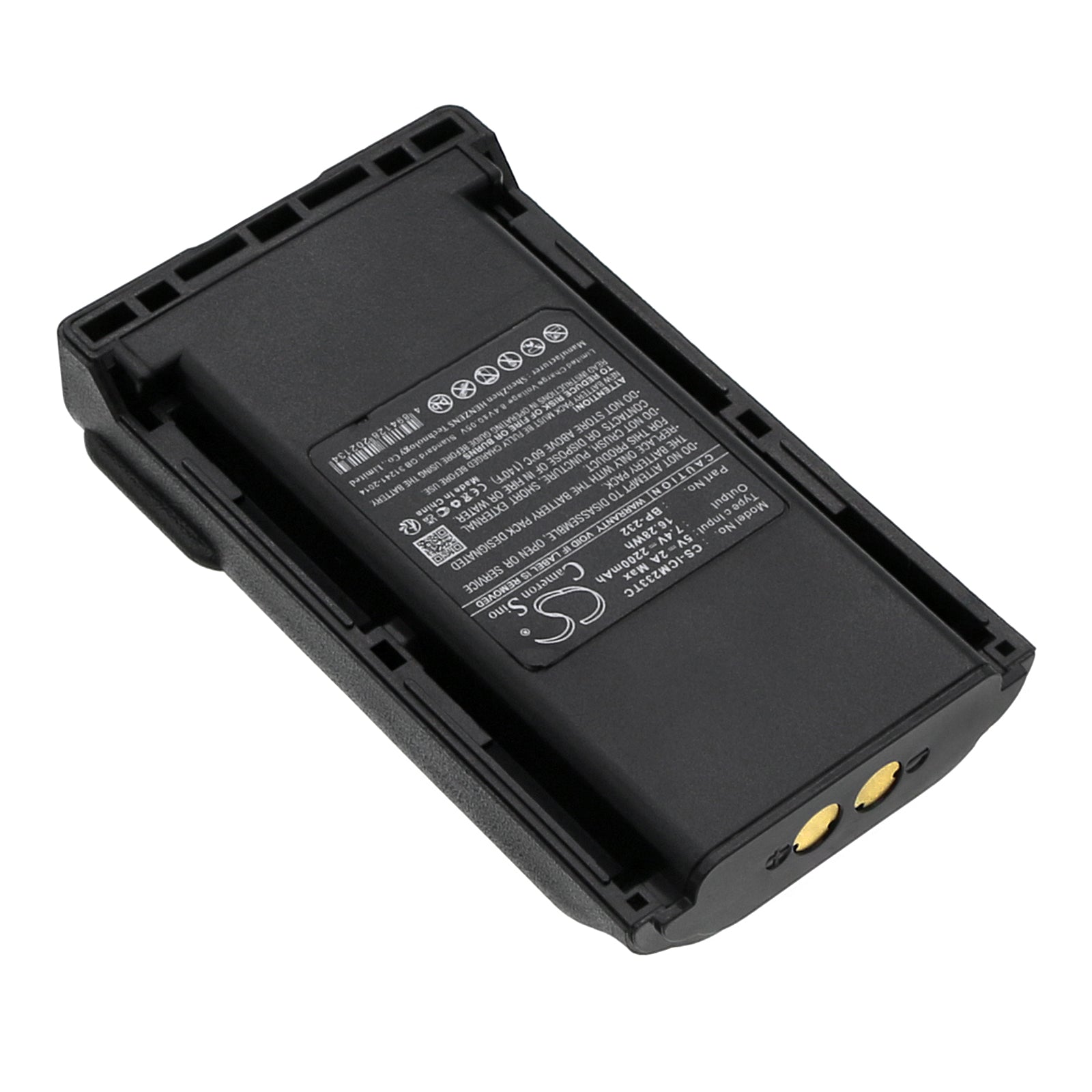 Li-ion, Two-Way Radio Battery fits Icom Ic-4011, Ic-a14, 7.4V, 2200mAh Two-Way Radio Cameron Sino Technology Limited