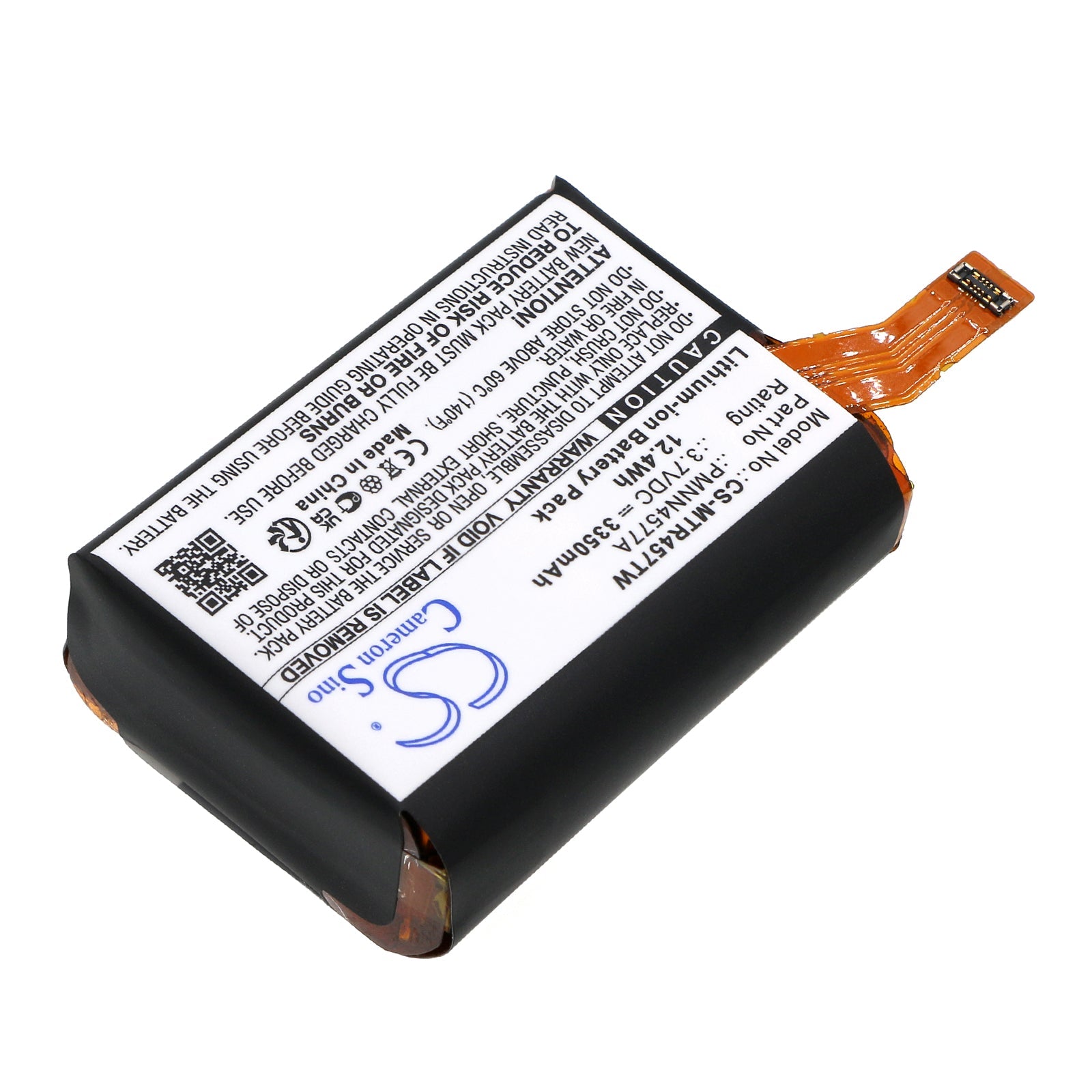 Li-ion, Two-Way Radio Battery fits Motorola, 3.7V, 3350mAh Two-Way Radio Cameron Sino Technology Limited