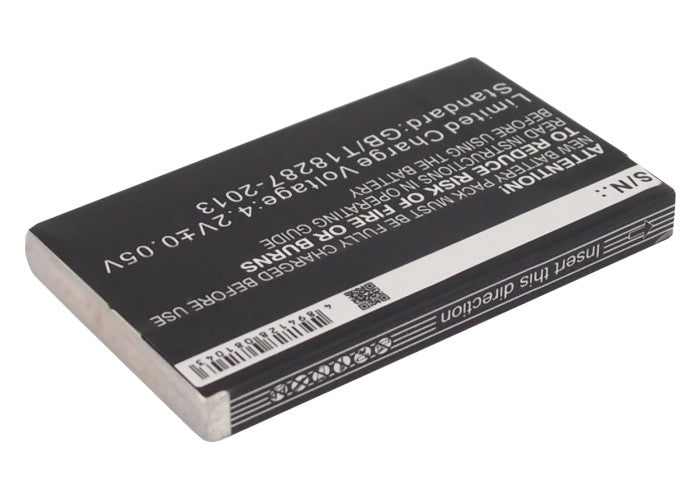 Li-ion, Two-Way Radio Battery fits Oregon Scientific Tp391, Tp393, 3.7V, 800mAh Two-Way Radio Cameron Sino Technology Limited (Suspended)