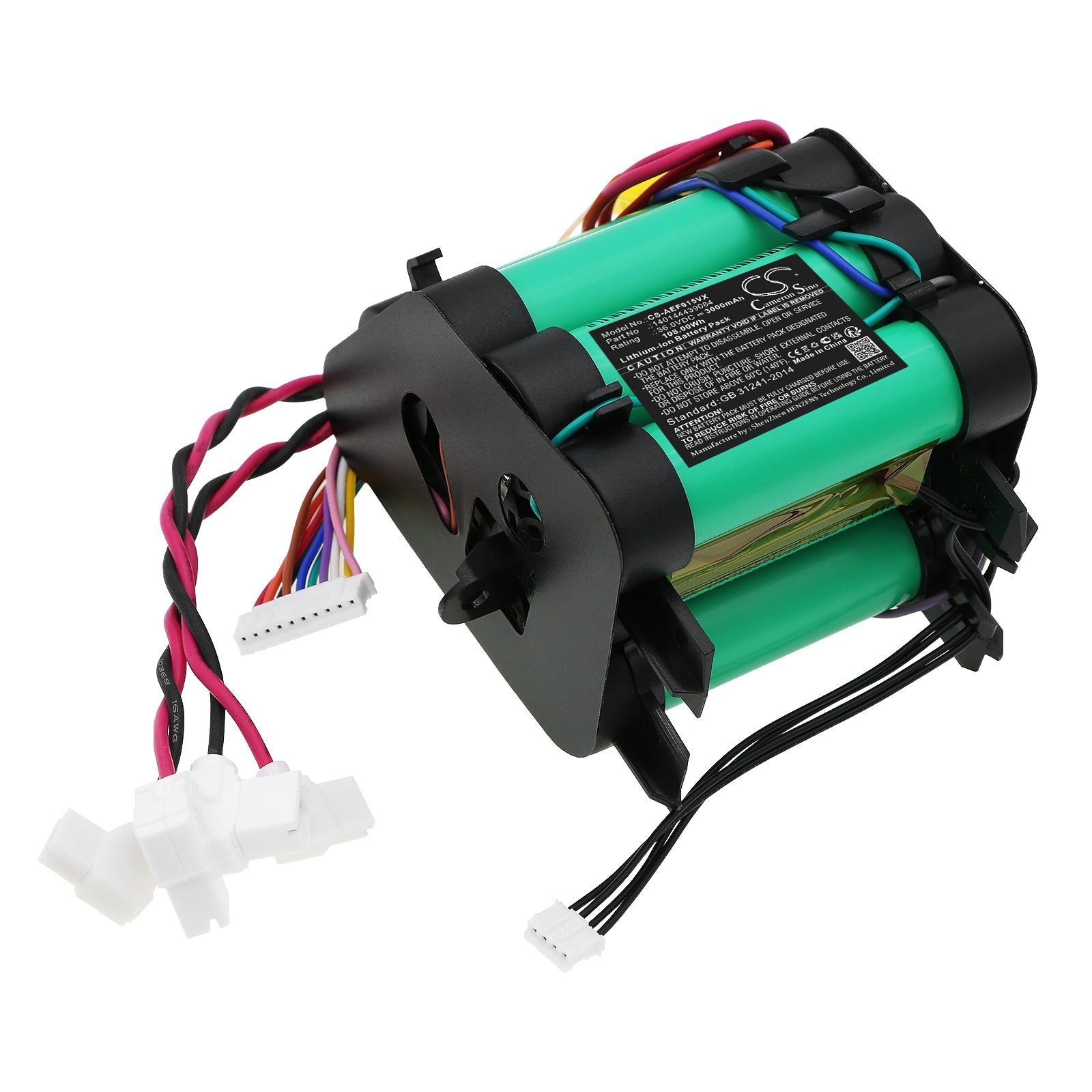 Li-ion, Vacuum Battery fits Aeg Flexlift Pf9, Fx9, 36.0V, 3000mAh Vacuum Cameron Sino Technology Limited