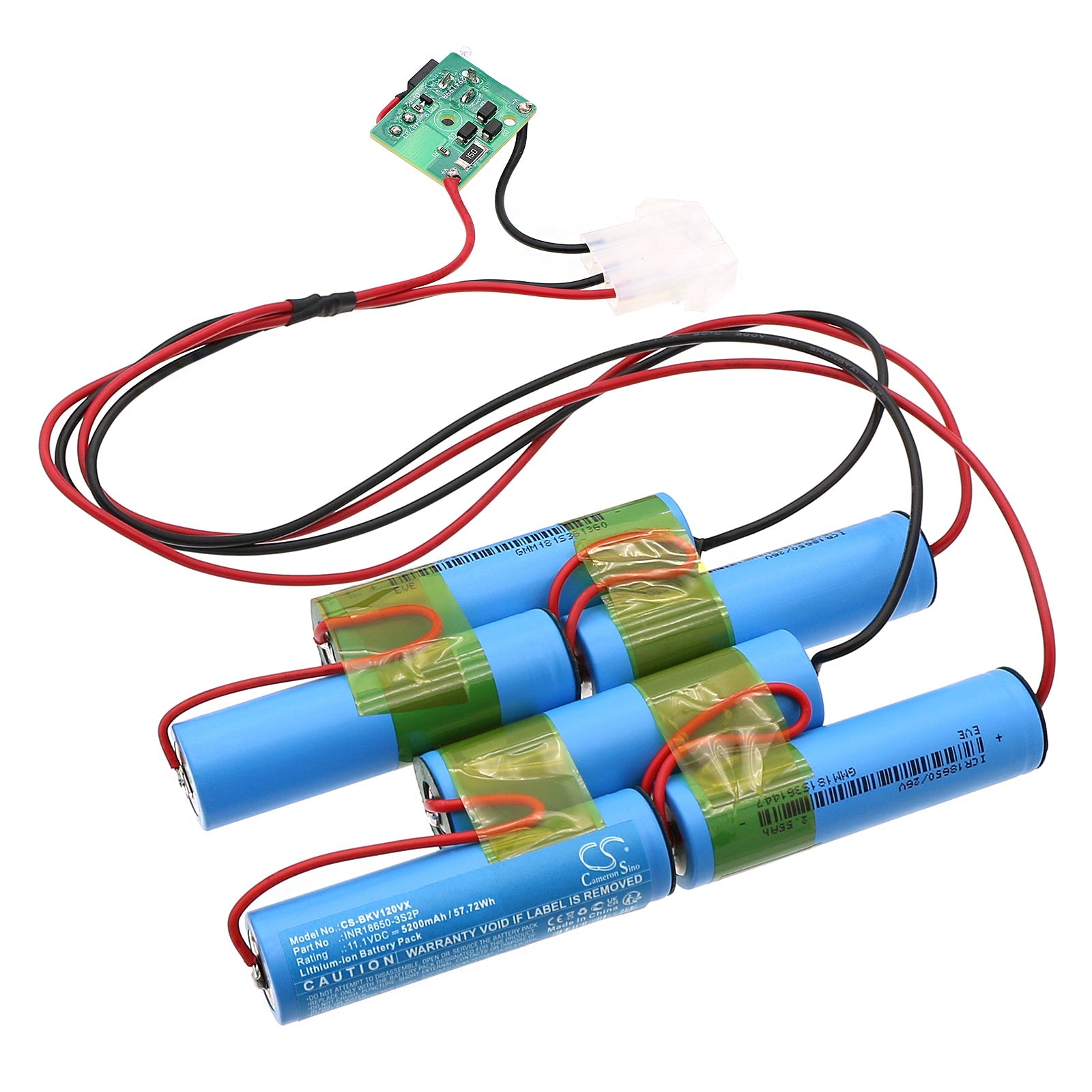 Li-ion, Vacuum Battery fits Black&decker Fhv1200 Type 1, 11.1V, 5200mAh Vacuum Cameron Sino Technology Limited