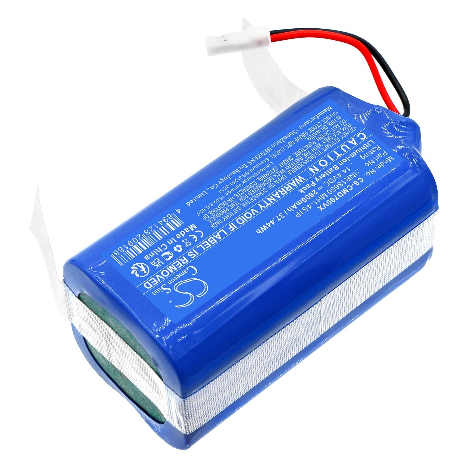 Li-ion, Vacuum Battery fits Cleanmate Lds700, 14.4V, 2600mAh Vacuum Cameron Sino Technology Limited
