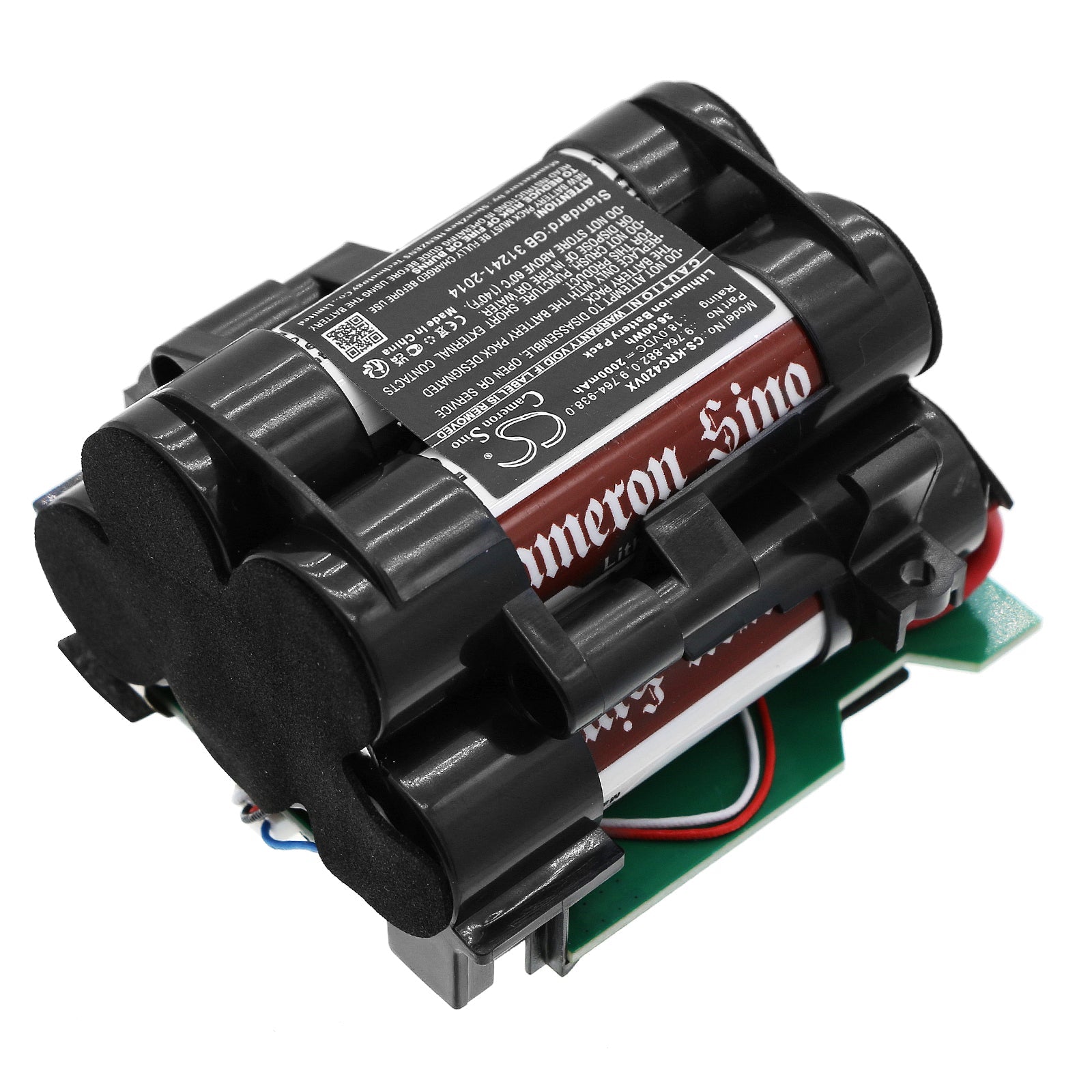 Li-ion, Vacuum Battery fits Karcher 064200, Vc 4i, 18.0V, 2000mAh Vacuum Cameron Sino Technology Limited