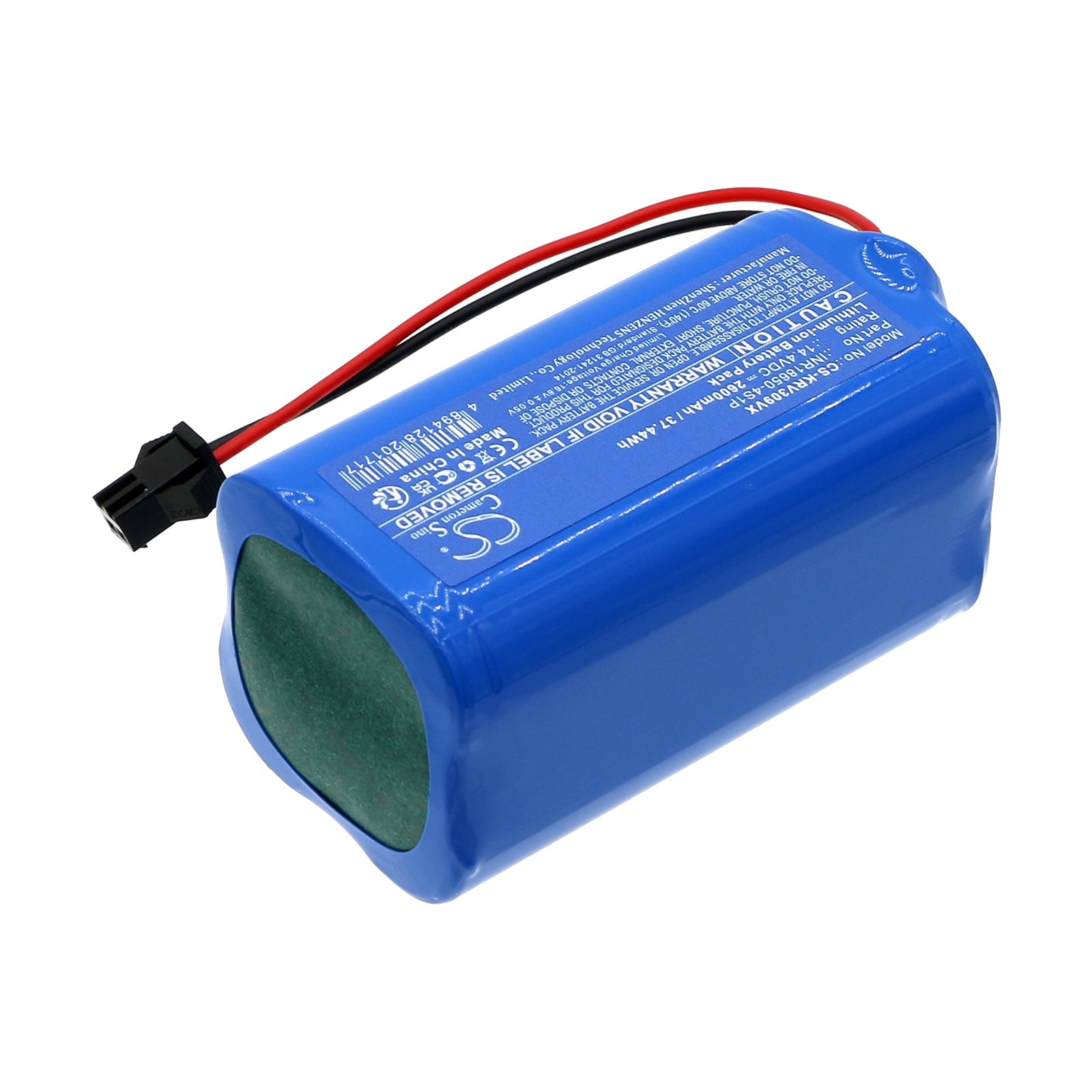 Li-ion, Vacuum Battery fits Klins K185, K186, 14.4V, 2600mAh Vacuum Cameron Sino Technology Limited