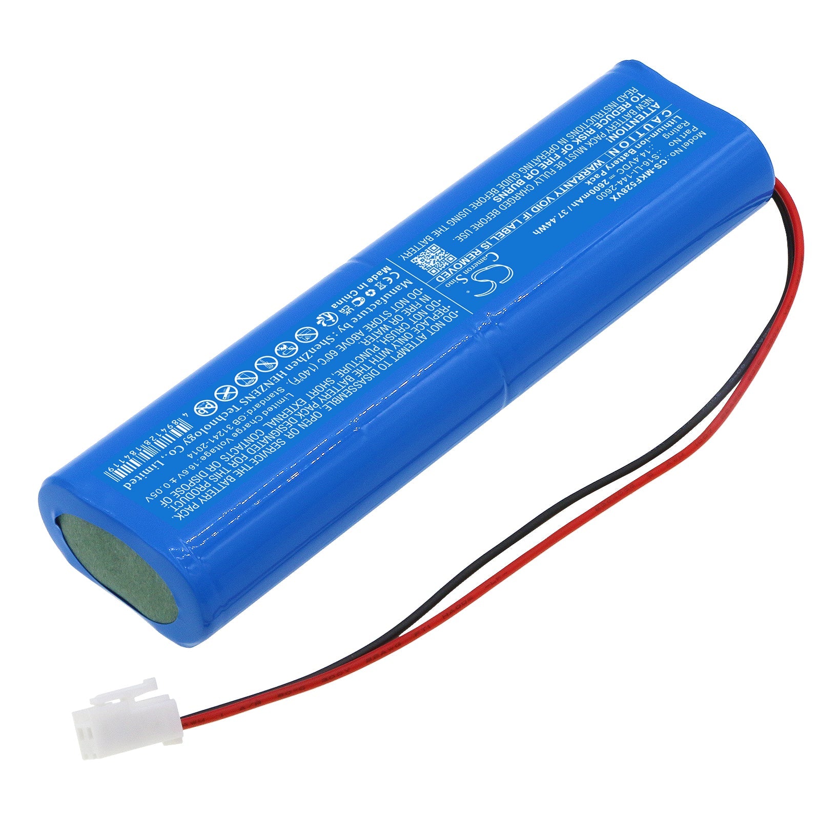 Li-ion, Vacuum Battery fits Marklive F528a, 14.4V, 2600mAh Vacuum Cameron Sino Technology Limited