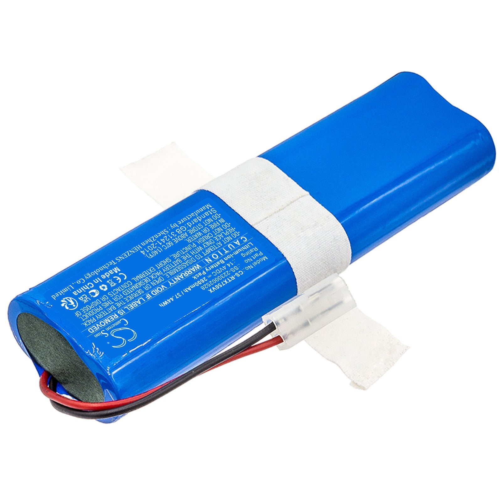 Li-ion, Vacuum Battery fits Obh Nordica Oa8577, Oa8577nh/ns0, 14.4V, 2600mAh Vacuum Cameron Sino Technology Limited