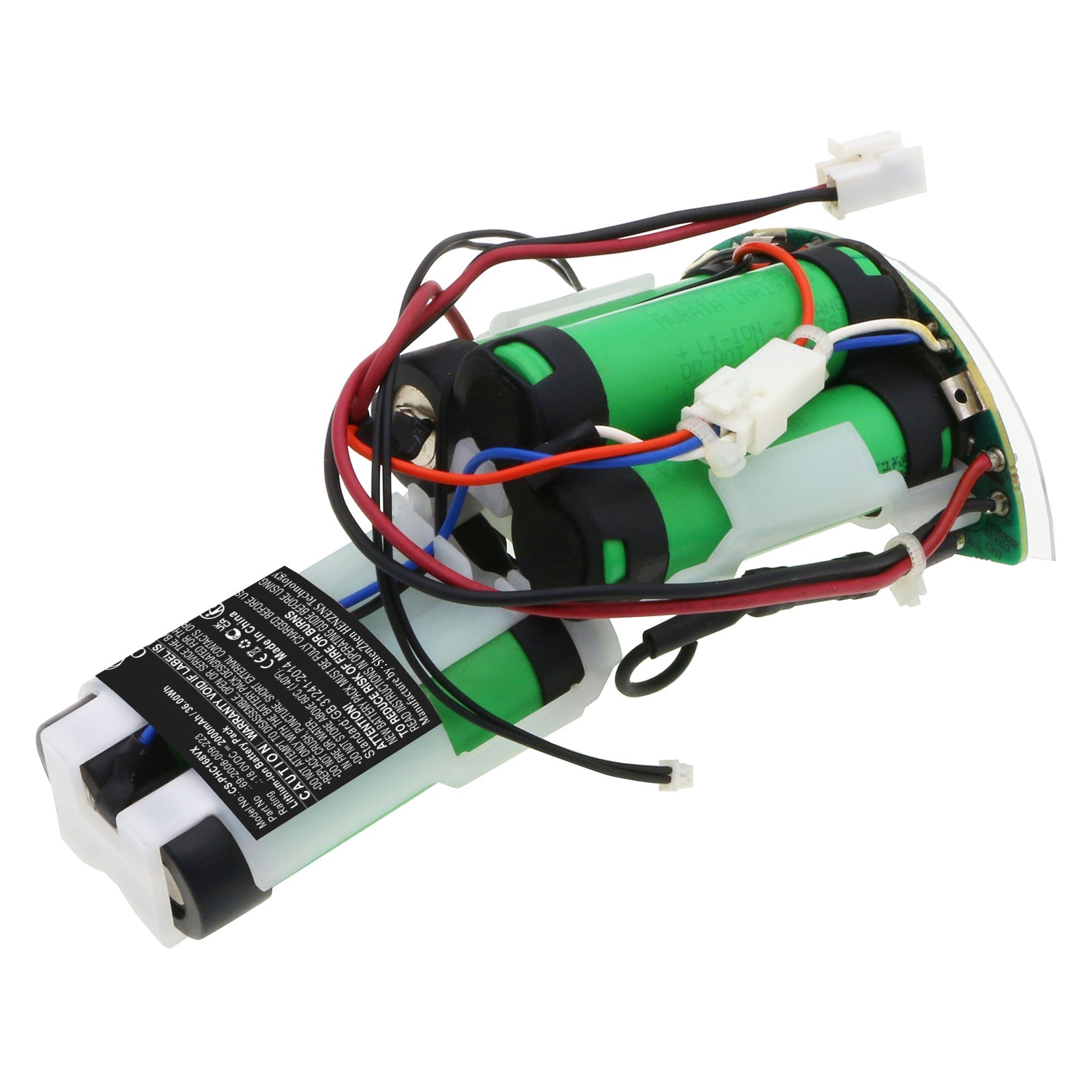 Li-ion, Vacuum Battery fits Philips Fc6161, Fc6162, 18.0V, 2000mAh Vacuum Cameron Sino Technology Limited