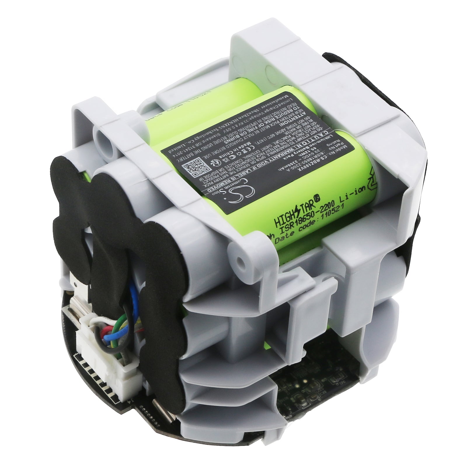 Li-ion, Vacuum Battery fits Roidmi F8e, 29.6V, 2200mAh Vacuum Cameron Sino Technology Limited