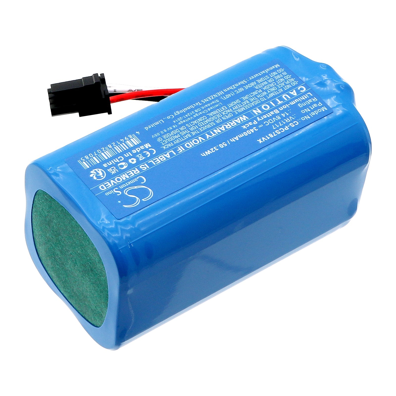 Li-ion, Vacuum Battery fits Suzuka Kaka P2, Rovus Bl500, 14.8V, 3400mAh Vacuum Cameron Sino Technology Limited