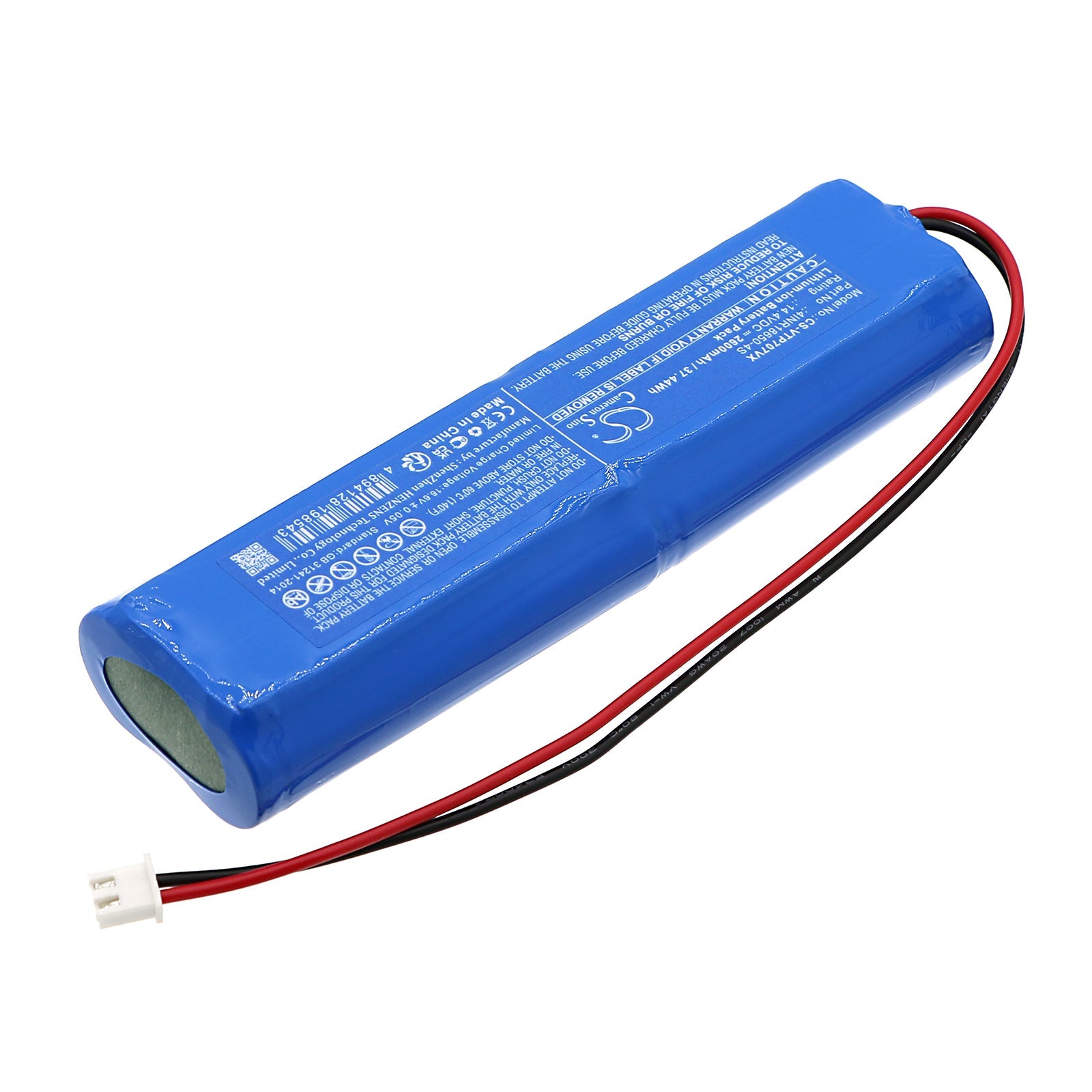 Li-ion, Vacuum Battery fits Villalin Tp-avc707, 14.4V, 2600mAh Vacuum Cameron Sino Technology Limited