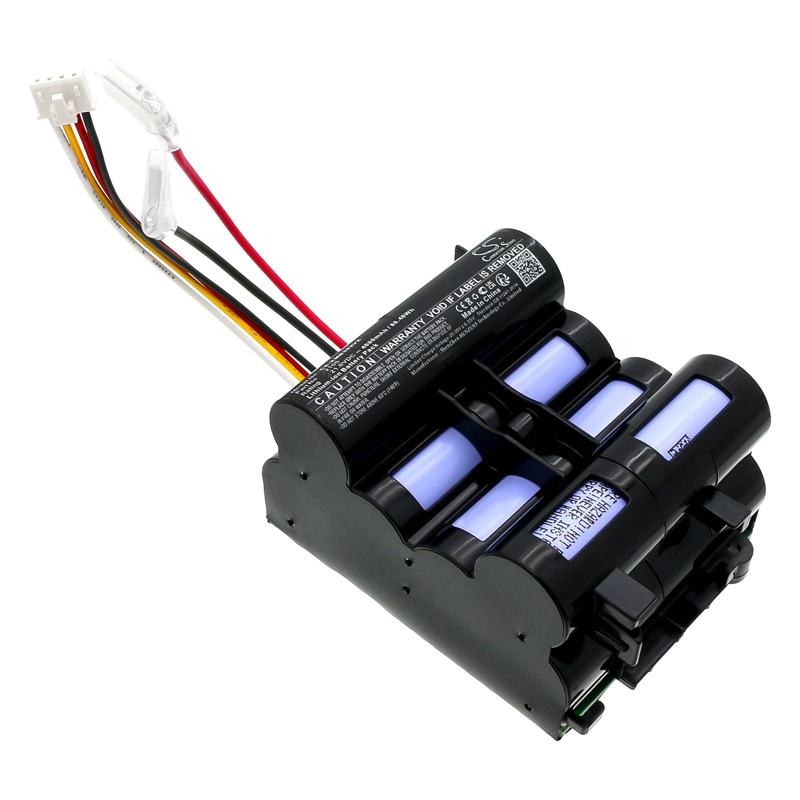 Li-ion, Vacuum Battery fits Xiaomi 2105, Mijia B302cn, 21.6V, 4000mAh Vacuum Cameron Sino Technology Limited