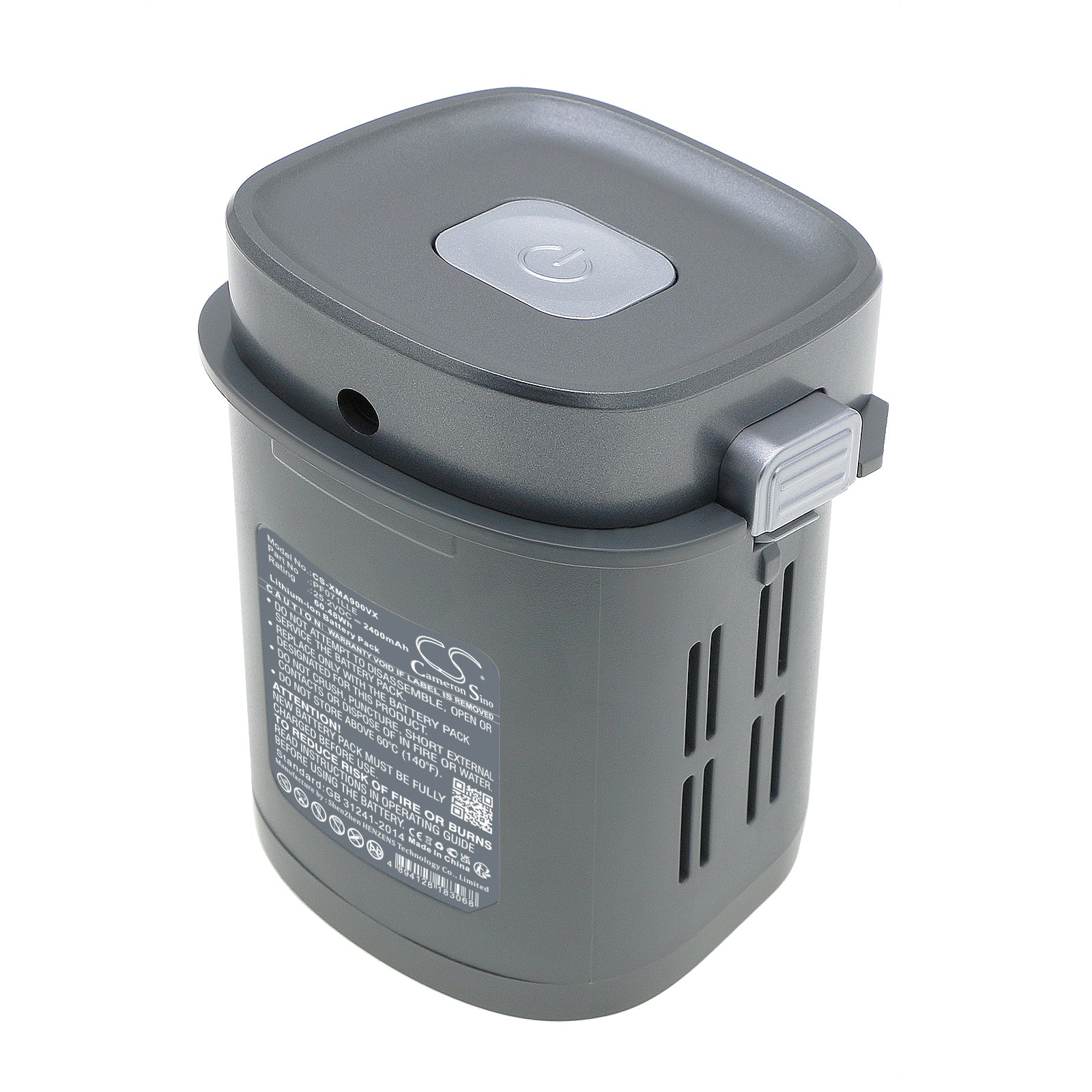 Li-ion, Vacuum Battery fits Xiaomi Viomi A9, Vxxc09, 25.2V, 2400mAh Vacuum Cameron Sino Technology Limited