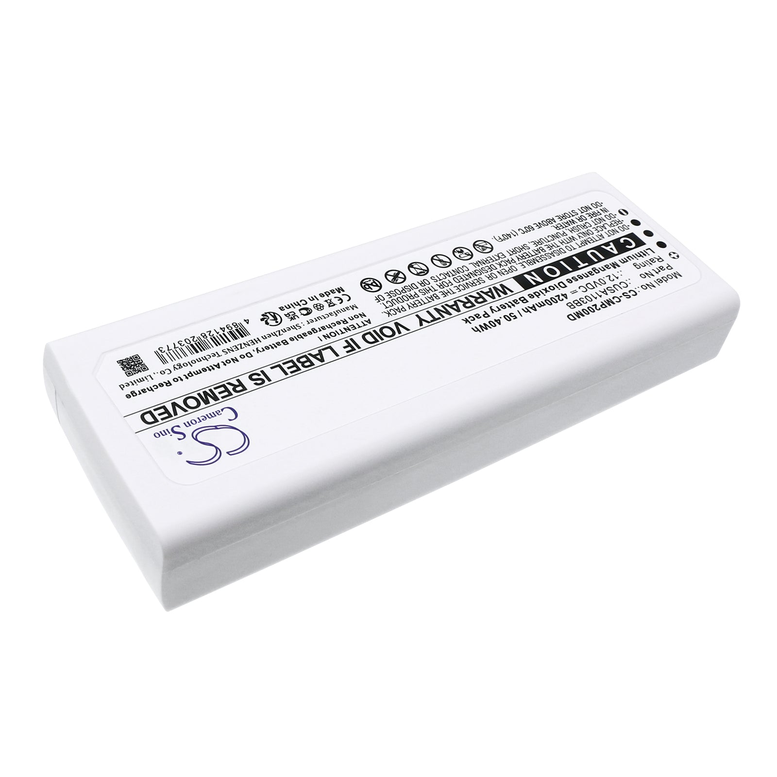 Li-MnO2, Medical Battery fits Cu Medical Cu-sp Serie Long, I-pad Sp1, 12.0V, 4200mAh Medical Cameron Sino Technology Limited