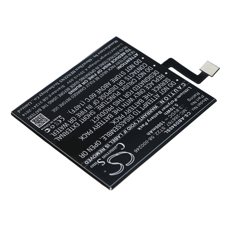 Li-Polymer Battery fits Amazon, Kindle Paperwhite 10th Generation 3.8V, 1500mAh Tablet Cameron Sino Technology Limited