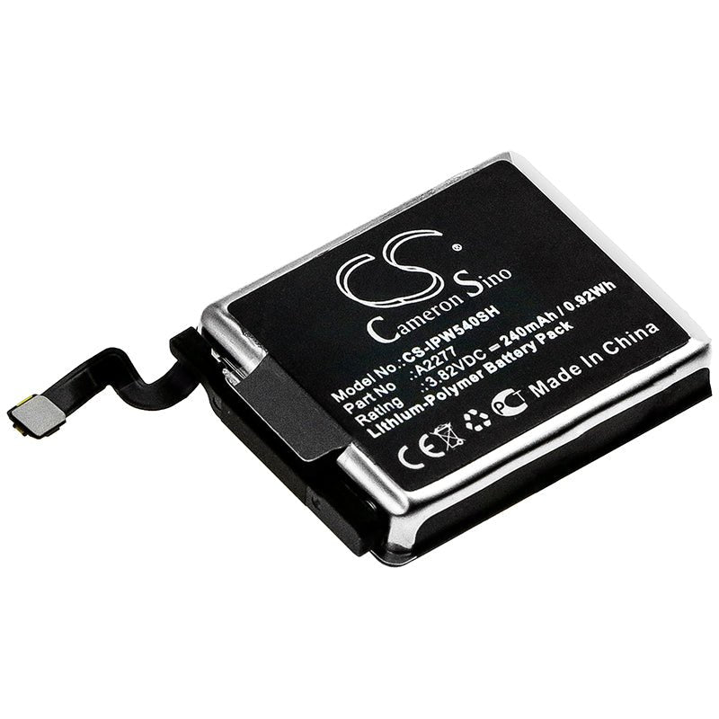 Li-Polymer Battery fits Apple, Mwwp2lla, Watch Series 5 40mm 3.82V, 240mAh Smartwatch Cameron Sino Technology Limited