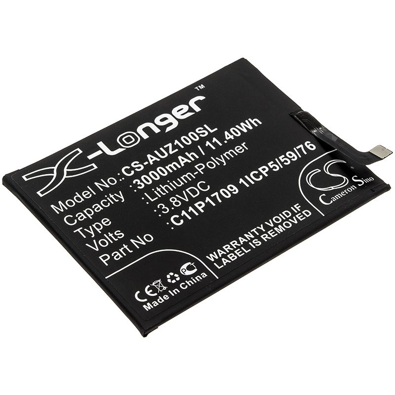 Li-Polymer Battery fits Asus, X00rd, Za550kl 3.8V, 3000mAh Mobile & SmartPhone Cameron Sino Technology Limited