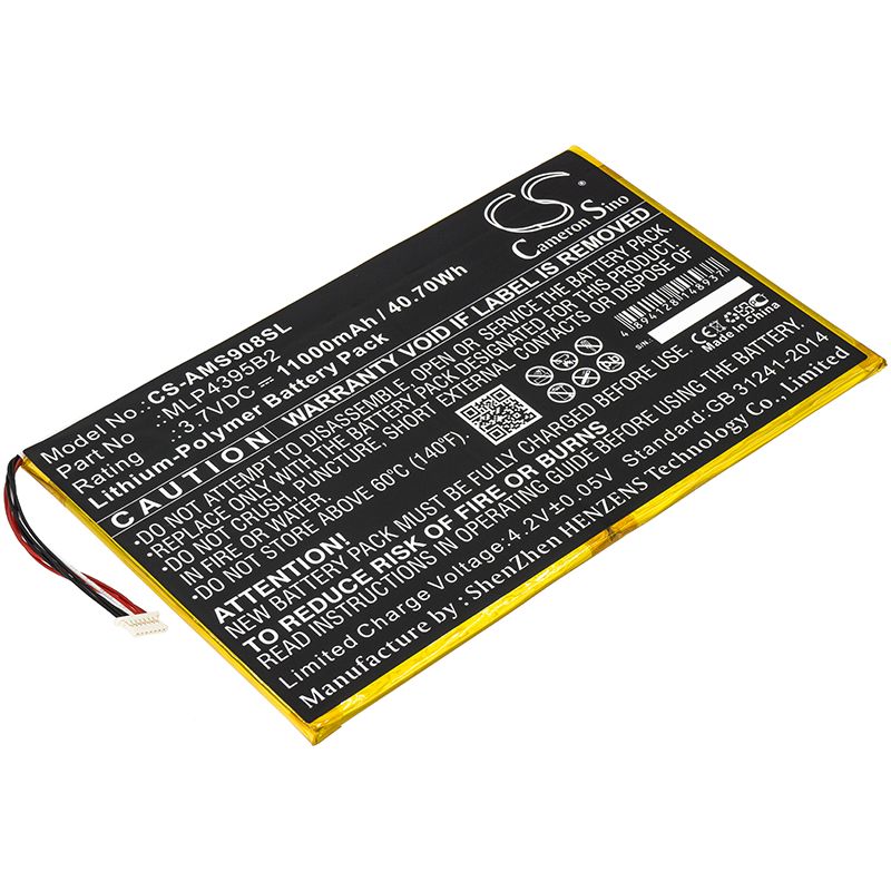 Li-polymer Battery Fits Autel, Maxisys Cv, Maxisys Ms908 3.7v, 11000mah Diagnostic Scanner Cameron Sino Technology Limited