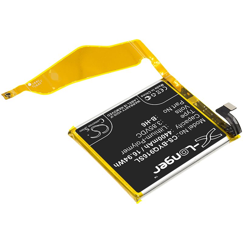 Li - Polymer Battery fits Bbk, V1916, V1916a 3.85V, 4400mAh - Batterybuyer.ca