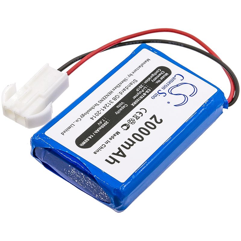 Li-Polymer Battery fits Brookstone, Rover Revolution 7.4V, 2000mAh Cars Cameron Sino Technology Limited