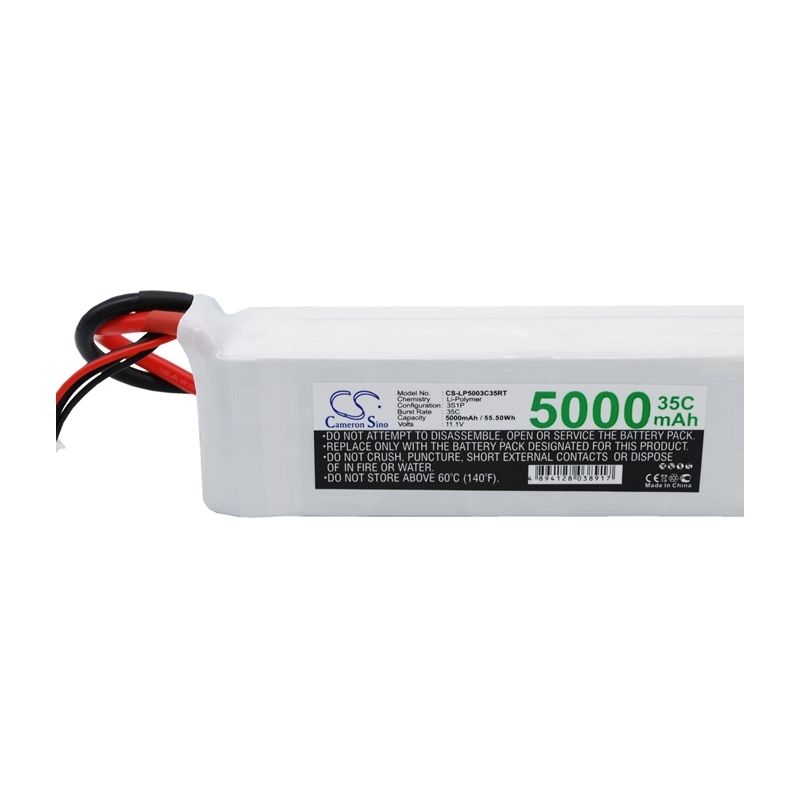 Li-Polymer Battery fits Cameron Sino, Cs-lp5003c35rt 11.1V, 5000mAh RC Cameron Sino Technology Limited