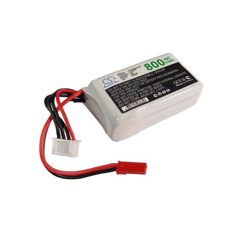 Li-Polymer Battery fits Cameron Sino, Cs-lp8003c30rt 11.1V, 800mAh RC Cameron Sino Technology Limited