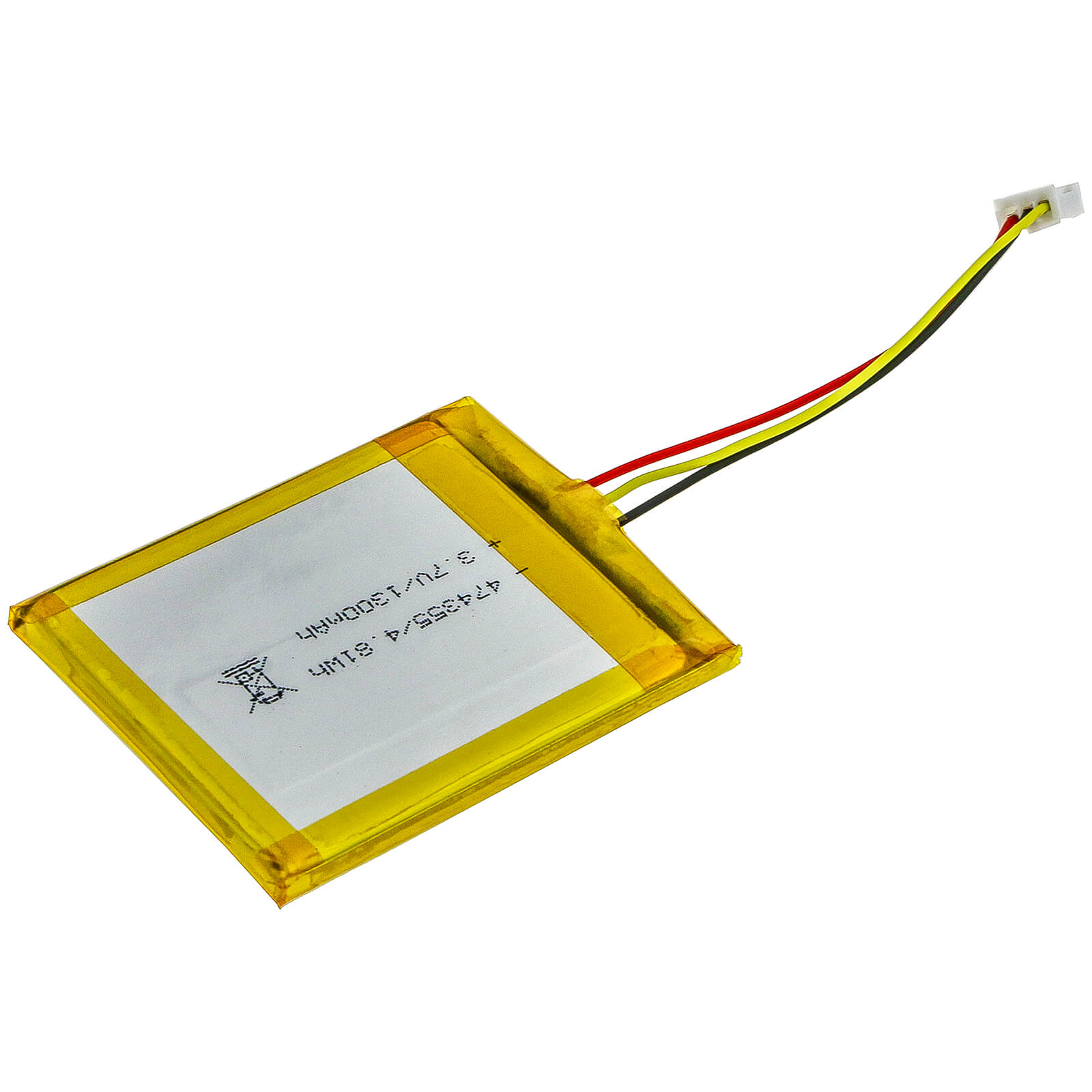 Li-Polymer Battery fits Custom Battery Pack, 1icp/47/43/55 3.7V, 1300mAh Battery Pack Cameron Sino Technology Limited
