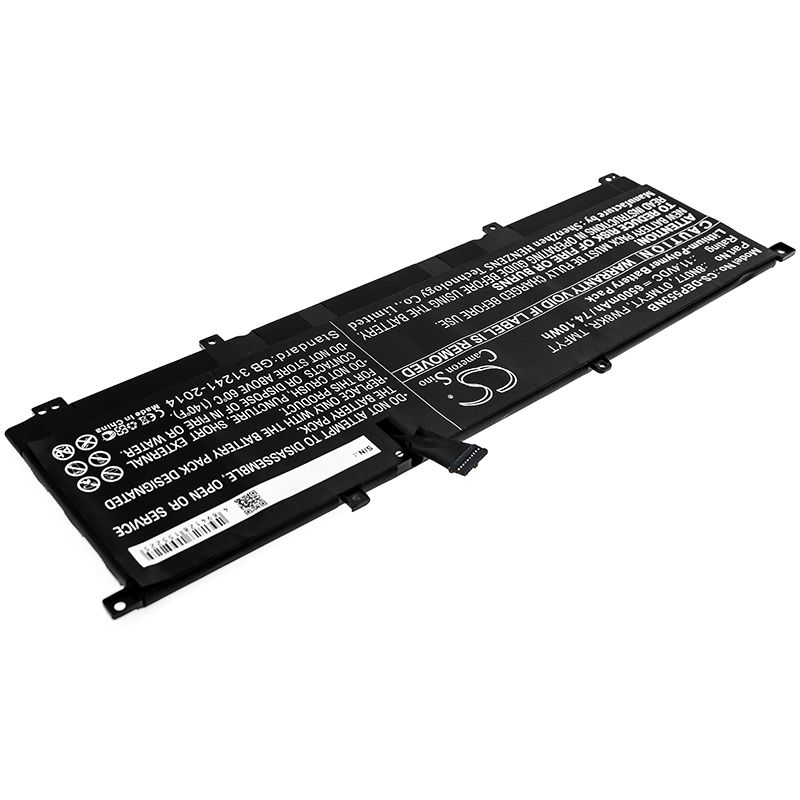 Li-Polymer Battery fits Dell, Precision 5530 2-in-1, Xps 15 2-in-1 11.4V, 6500mAh Notebook & Laptop Cameron Sino Technology Limited