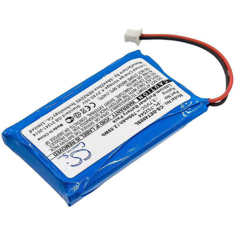 Li-Polymer Battery fits Educator, Et-400 Transmitters, Et-402 Transmitters 3.7V, 700mAh Dog Collar Cameron Sino Technology Limited