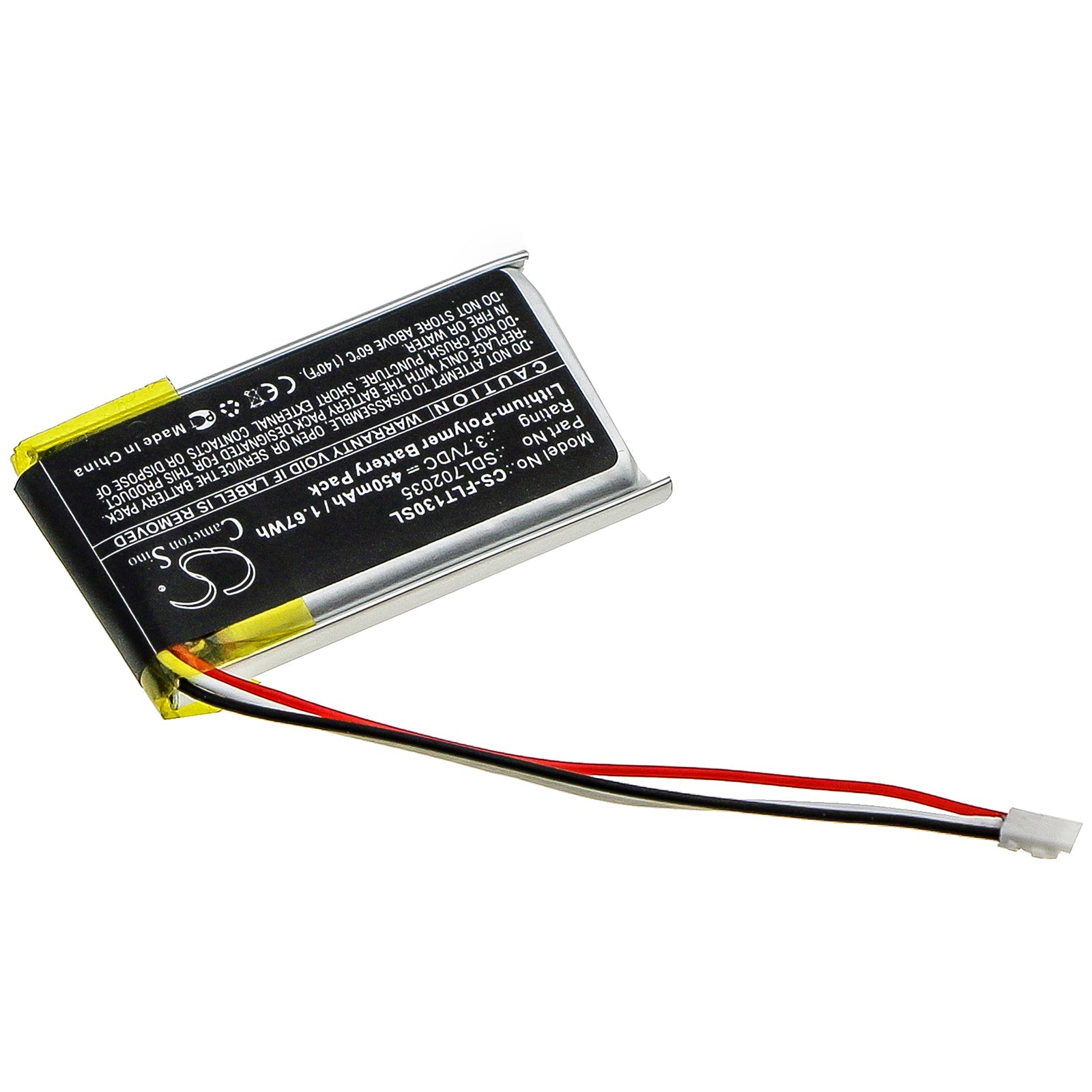 Li-Polymer Battery fits Flir, One Pro 3.7V, 450mAh Thermal Camera Cameron Sino Technology Limited