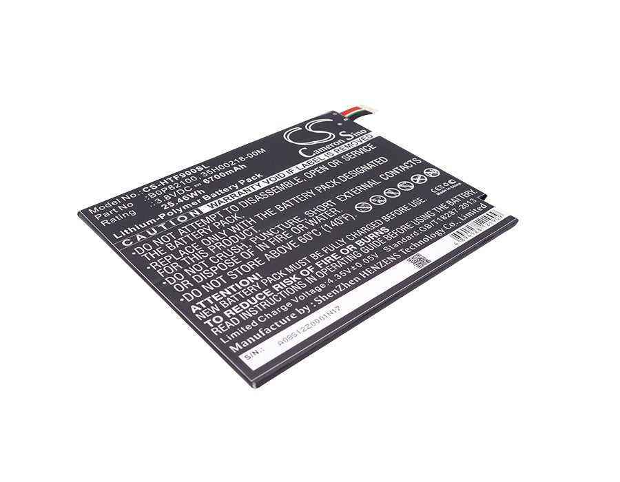 Li-Polymer Battery fits Google, 0p82100, Nexus 9 3.8V, 6700mAh Tablet Cameron Sino Technology Limited