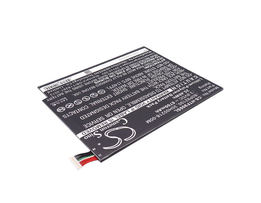 Li-Polymer Battery fits Google, 0p82100, Nexus 9 3.8V, 6700mAh Tablet Cameron Sino Technology Limited