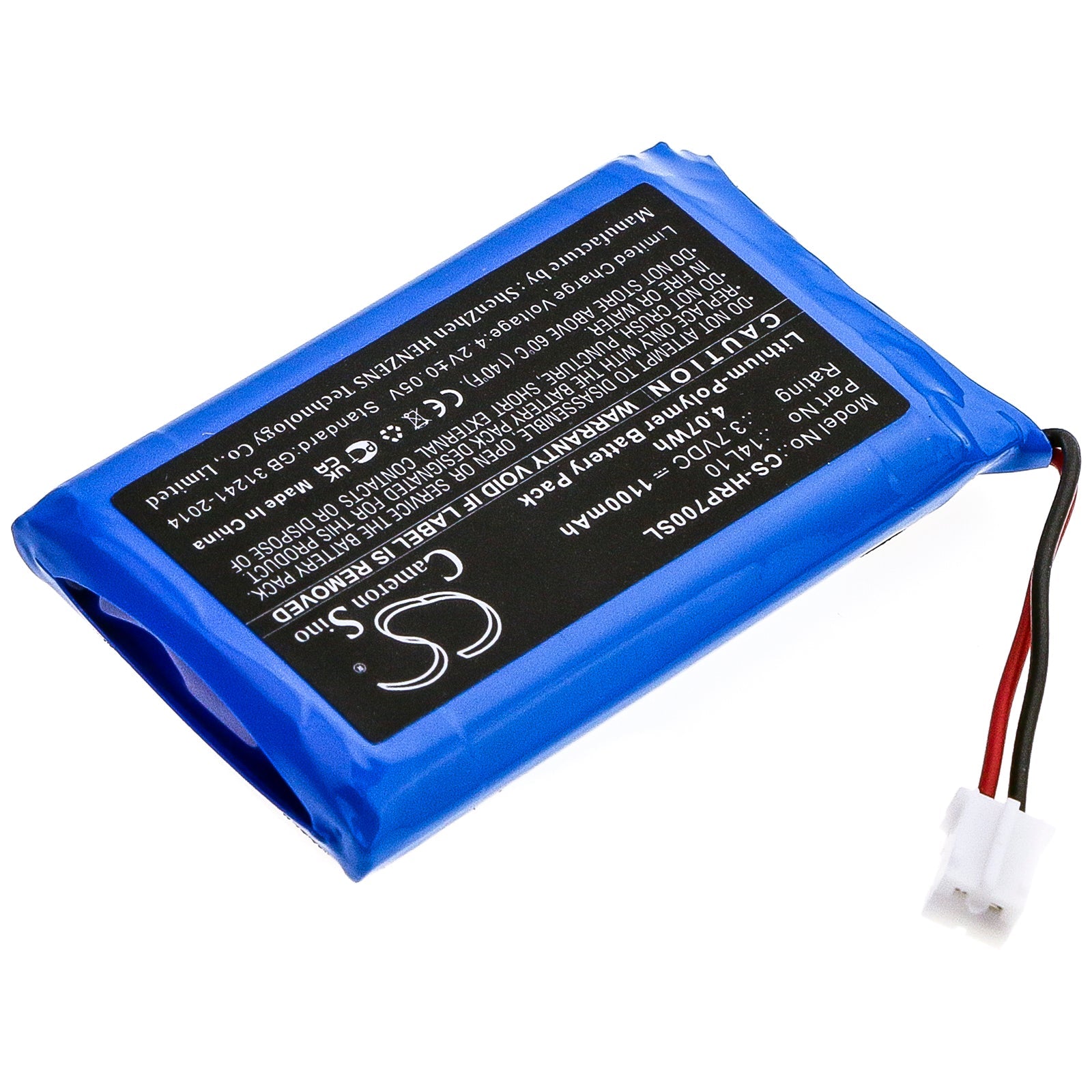 Li-Polymer Battery fits Hairmax, Pr7-v01, Prima 7, Prima 9 3.7V, 1100mAh Personal Care Cameron Sino Technology Limited