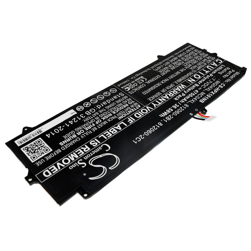 Li-Polymer Battery fits Hp, Elite X2 1012 G1, Elite X2 1012 G1(l5h05ea) 7.7V, 4750mAh Notebook & Laptop Cameron Sino Technology Limited