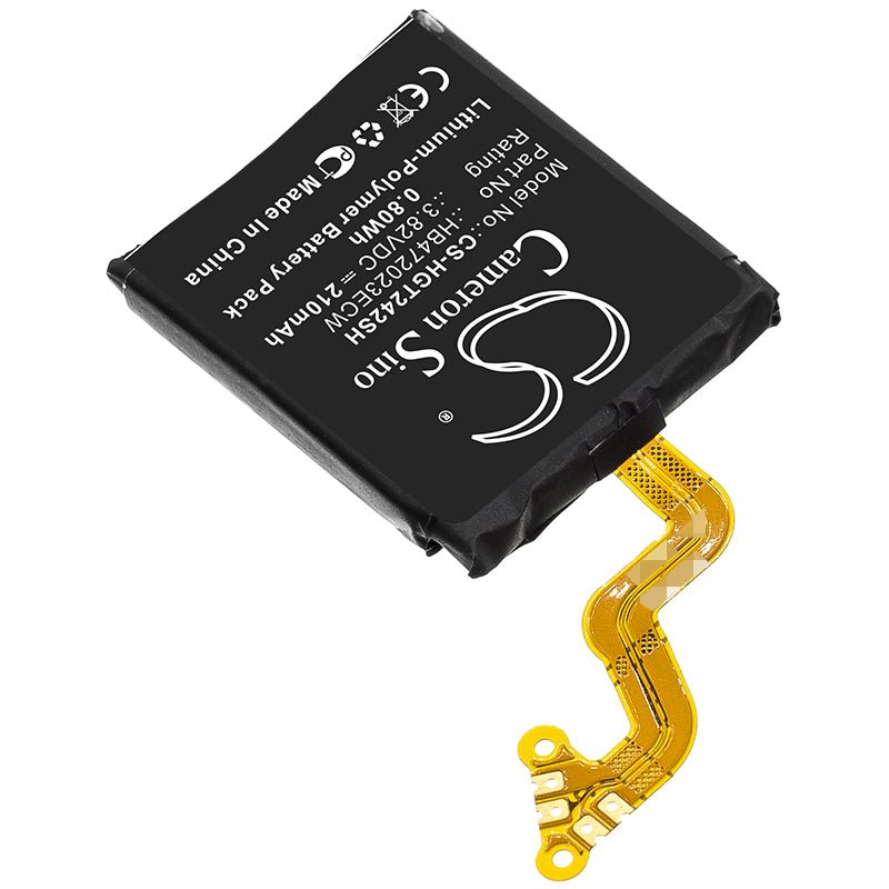 Li-Polymer Battery fits Huawei, Hb472023ecw 3.82V, 210mAh Smartwatch Cameron Sino Technology Limited