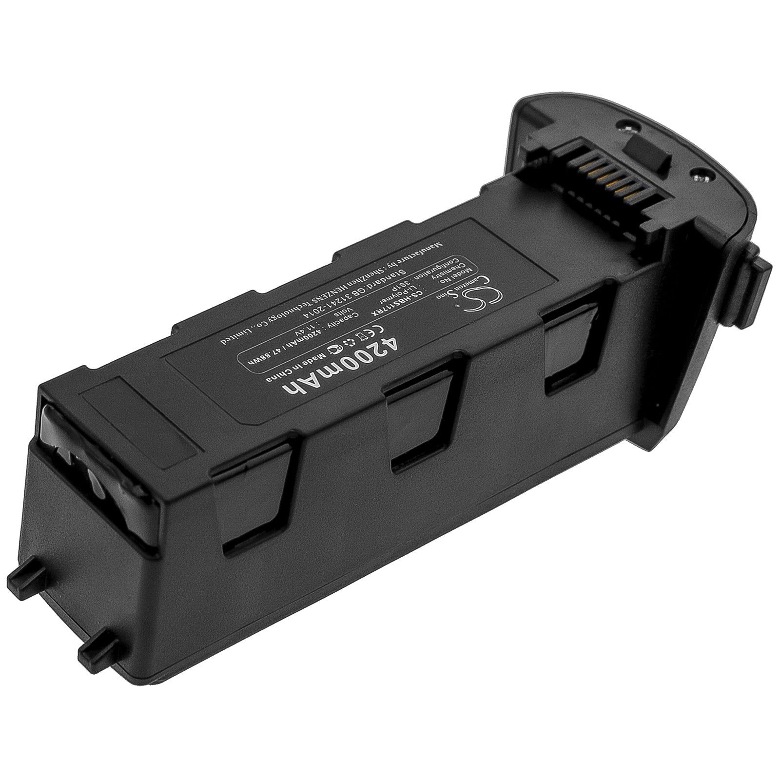 Li-Polymer Battery fits Hubsan, Zino H117s, Zino Pro 11.4V, 4200mAh Drones Cameron Sino Technology Limited