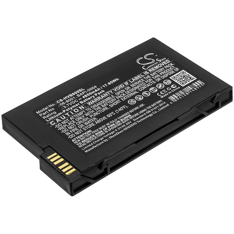 Li-Polymer Battery fits Humanware, Braillenote, Voicenote Apex 3.7V, 4850mAh Equipment & Survey & Test Cameron Sino Technology Limited