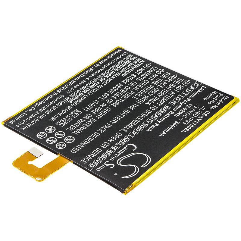 Li-Polymer Battery fits Lenovo, Tab 7, Tb-7504f 3.8V, 3400mAh Tablet Cameron Sino Technology Limited
