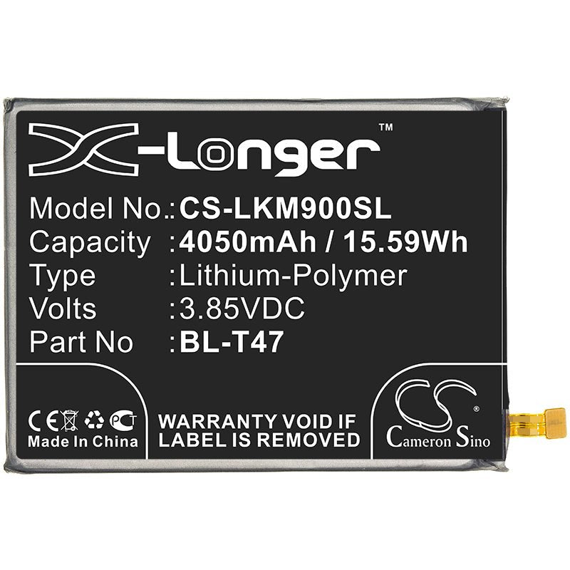 Li-Polymer Battery fits Lg, Bl-t47, Eac64785301 3.85V, 4050mAh Mobile & SmartPhone Cameron Sino Technology Limited